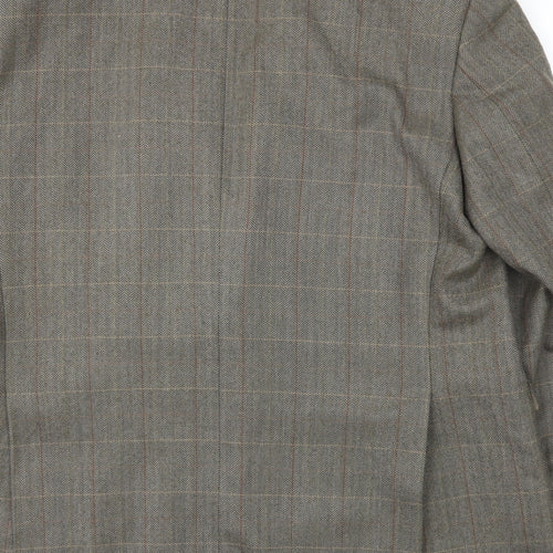 M&S Mens Brown   Jacket Blazer Size 44