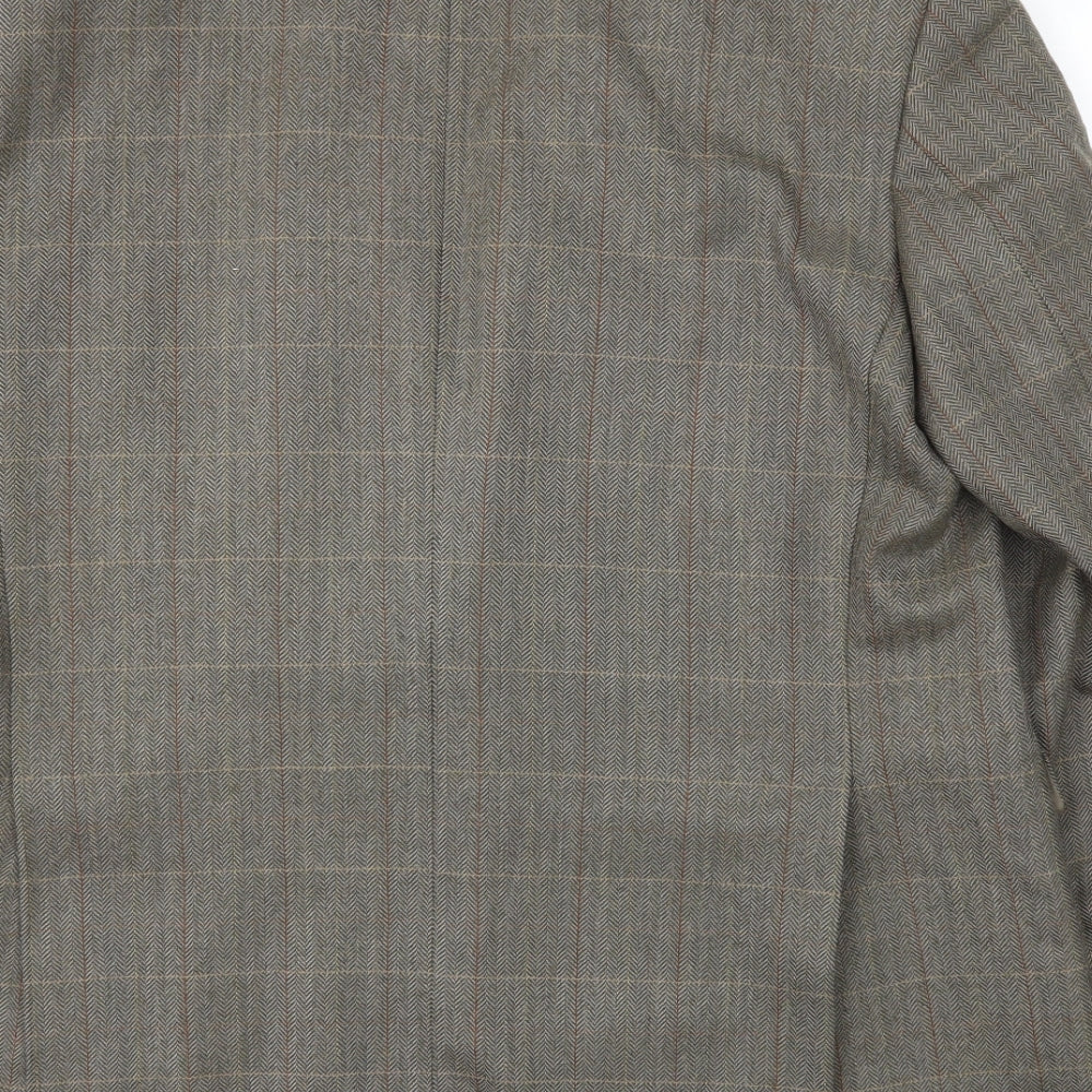 M&S Mens Brown   Jacket Blazer Size 44