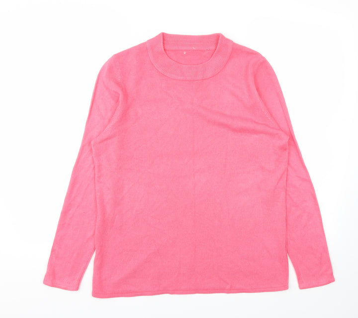 Bonmarché Womens Orange Pullover Jumper Size 14