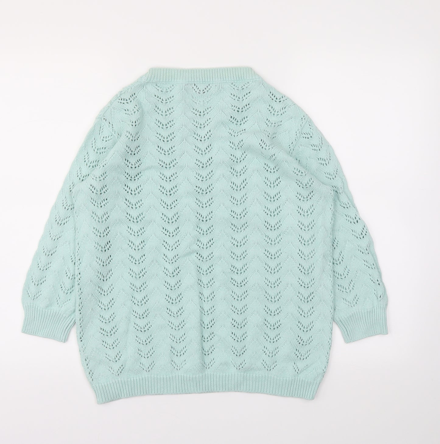 Mia Moda Womens Blue   Pullover Jumper Size M