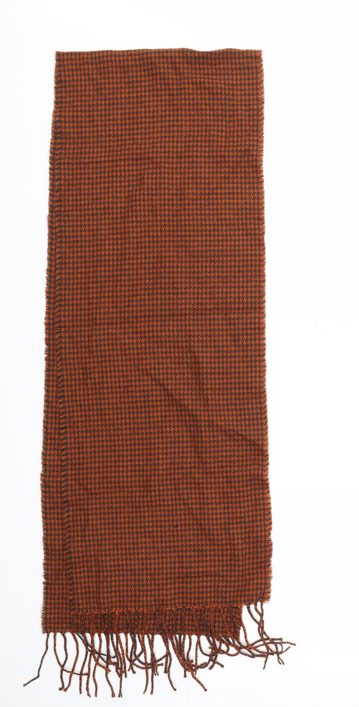 Preworn Womens Brown Check   Scarf
