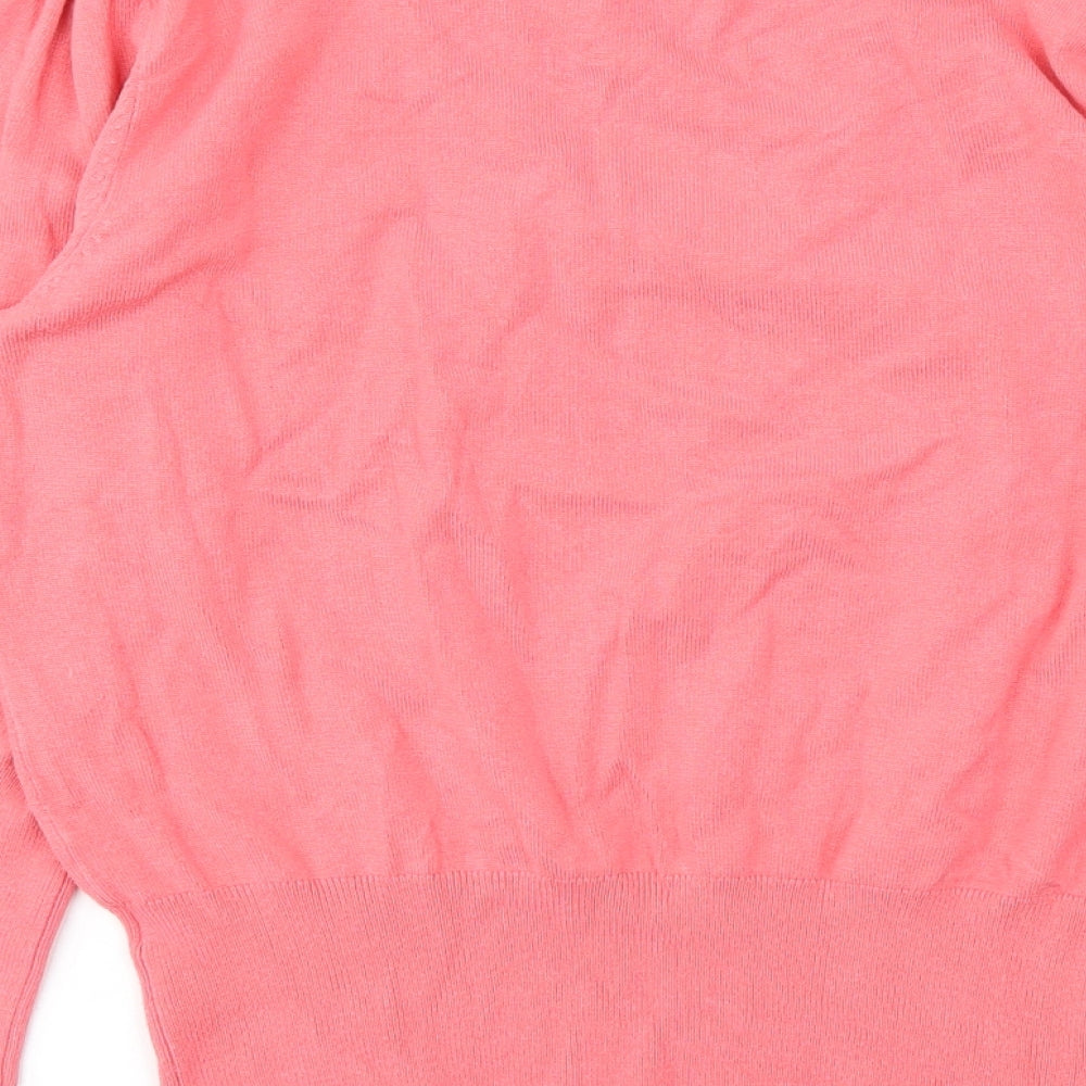 Roman Womens Pink   Basic T-Shirt Size 14