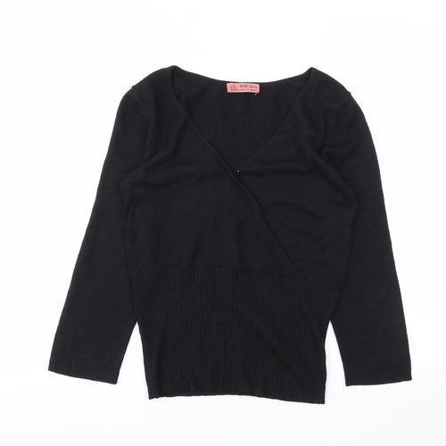 WITH LOVE Womens Black   Basic T-Shirt Size M