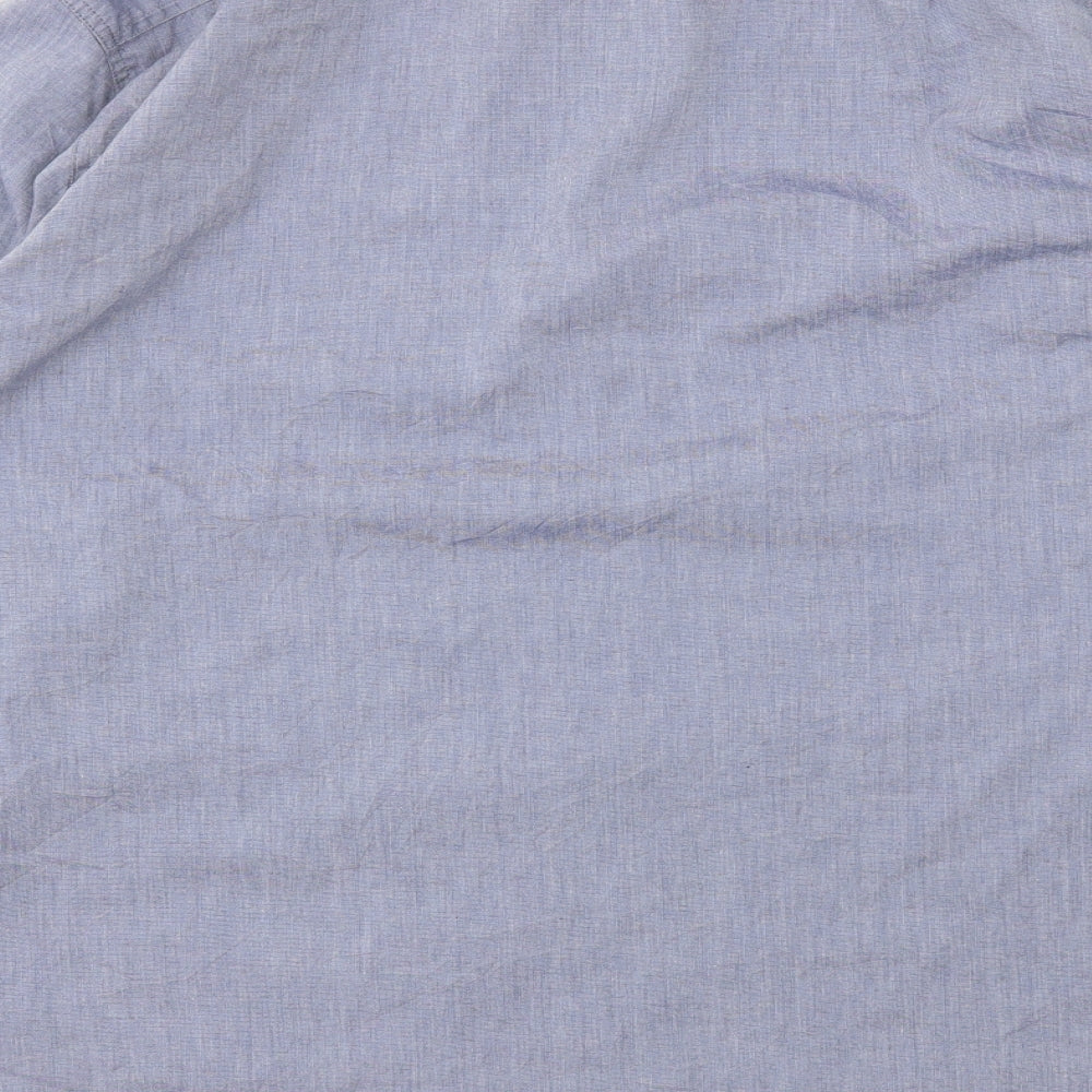 Alexandra Mens Blue Houndstooth   T-Shirt Size L