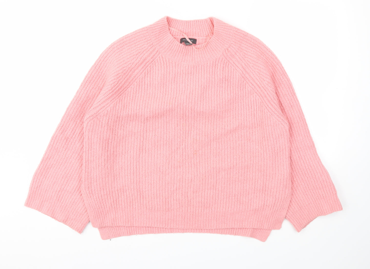 Primark Womens Pink   Pullover Jumper Size L