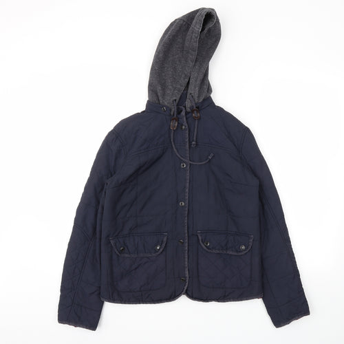 River Island Womens Blue   Jacket Coat Size 8