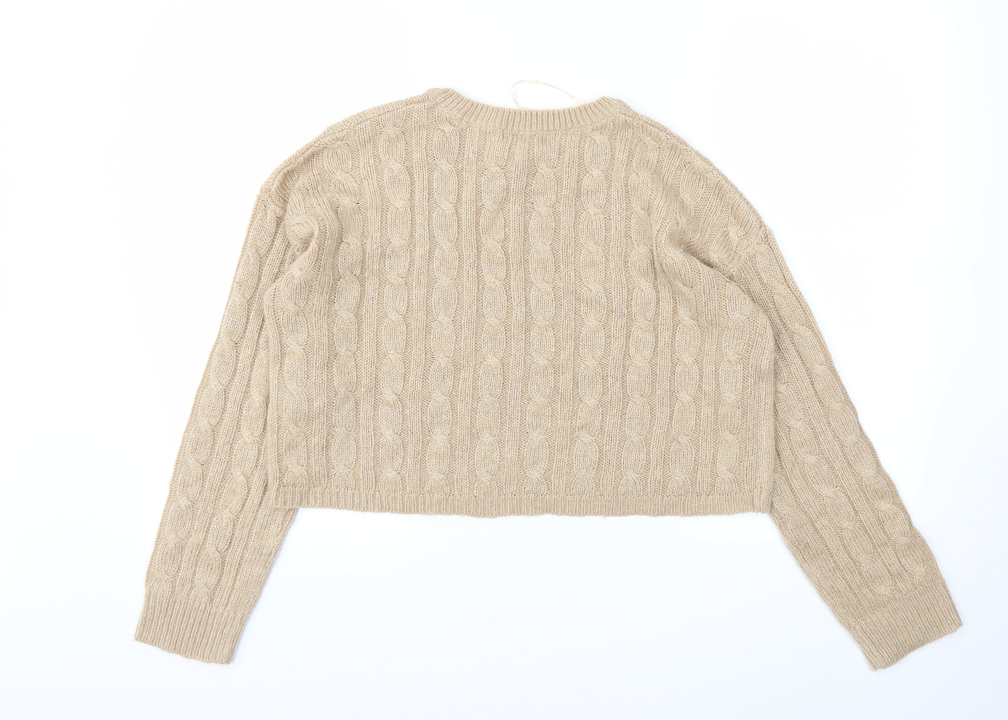 New Look Womens Beige   Pullover Jumper Size M