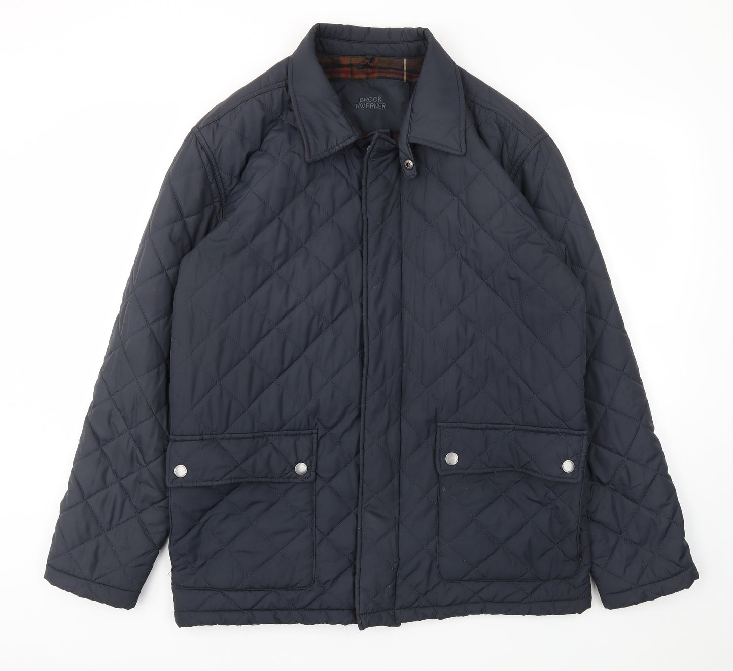 Brook Taverner Mens Blue   Jacket Coat Size 40