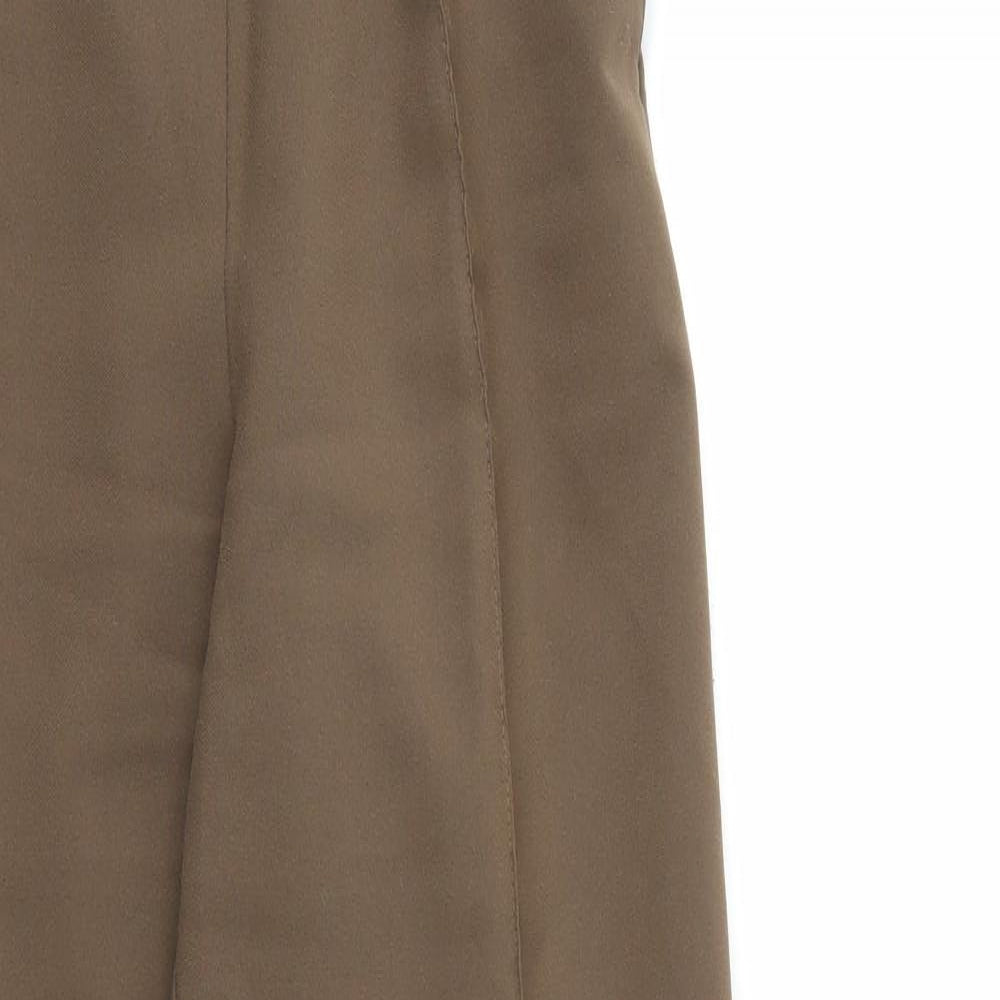 Preworn Womens Brown   Trousers  Size 30 L29 in - Stretch waistband