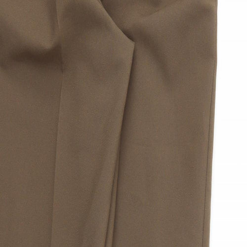 Preworn Womens Brown   Trousers  Size 30 L29 in - Stretch waistband