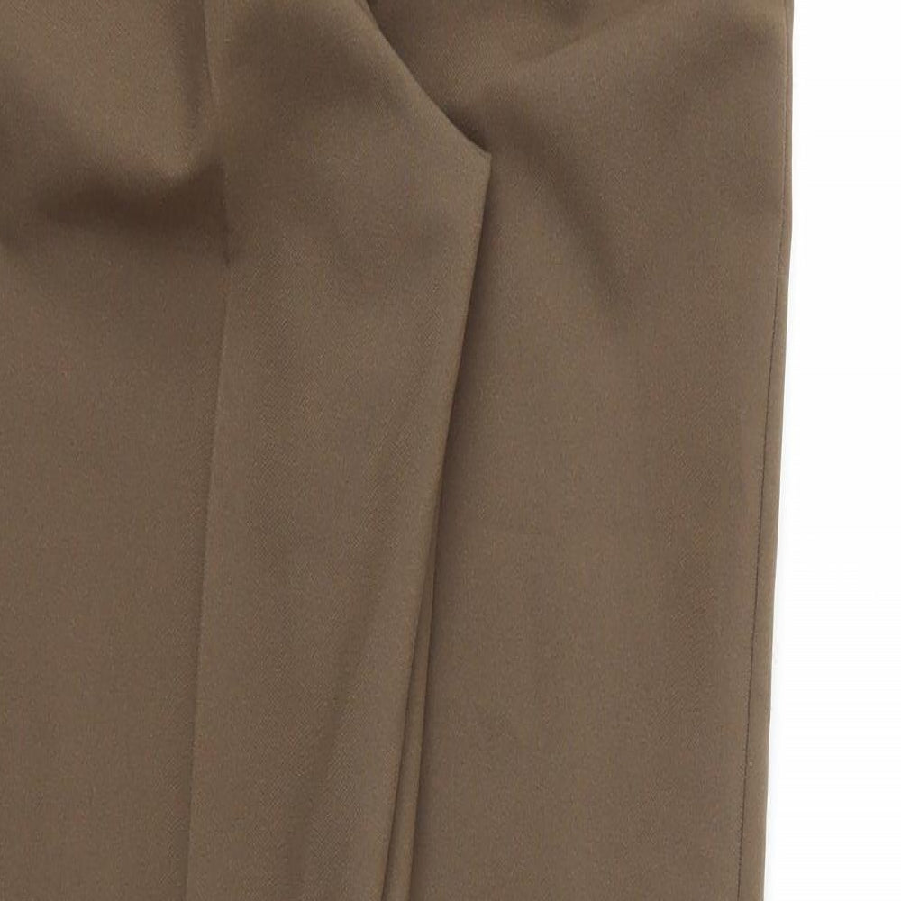 Preworn Womens Brown   Trousers  Size 30 L29 in - Stretch waistband