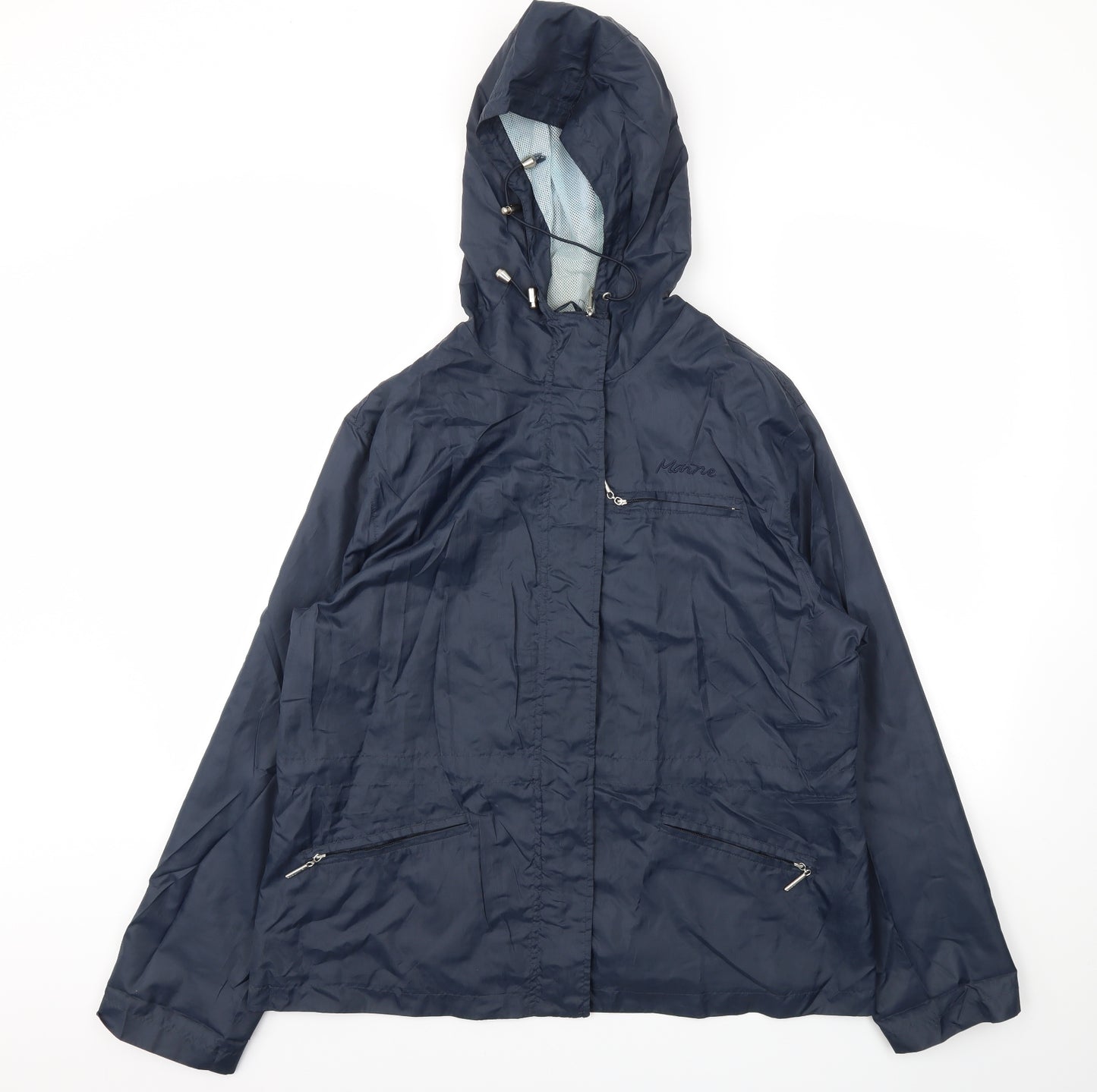 Maine Womens Blue   Jacket Coat Size 16