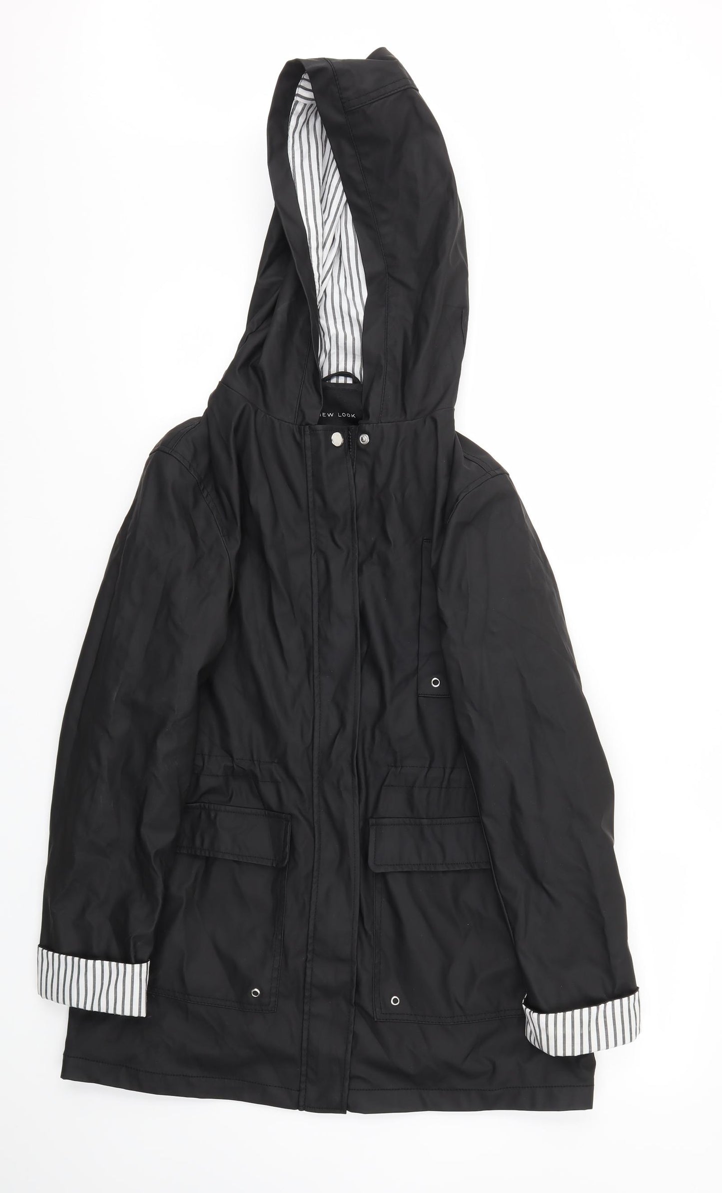 New Look Womens Black   Jacket Coat Size 12