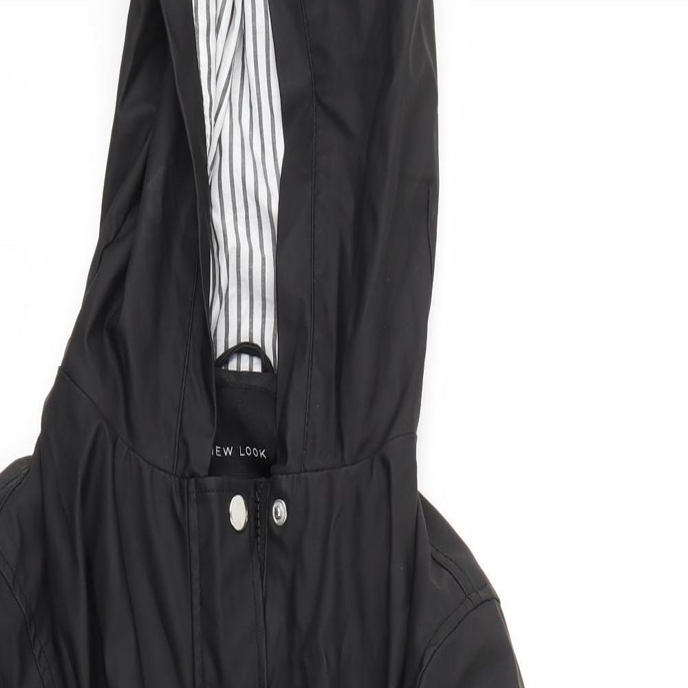 New Look Womens Black   Jacket Coat Size 12