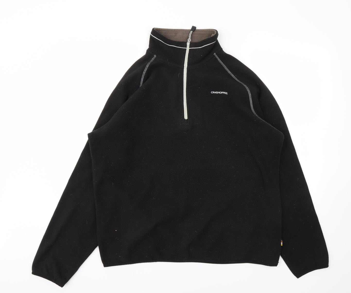 crghoppers Mens Black   Pullover Sweatshirt Size L