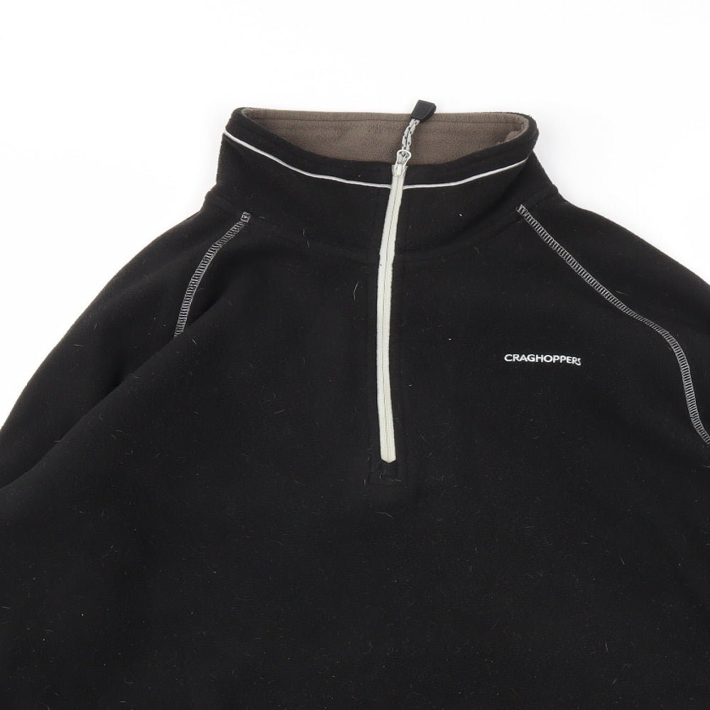 crghoppers Mens Black   Pullover Sweatshirt Size L