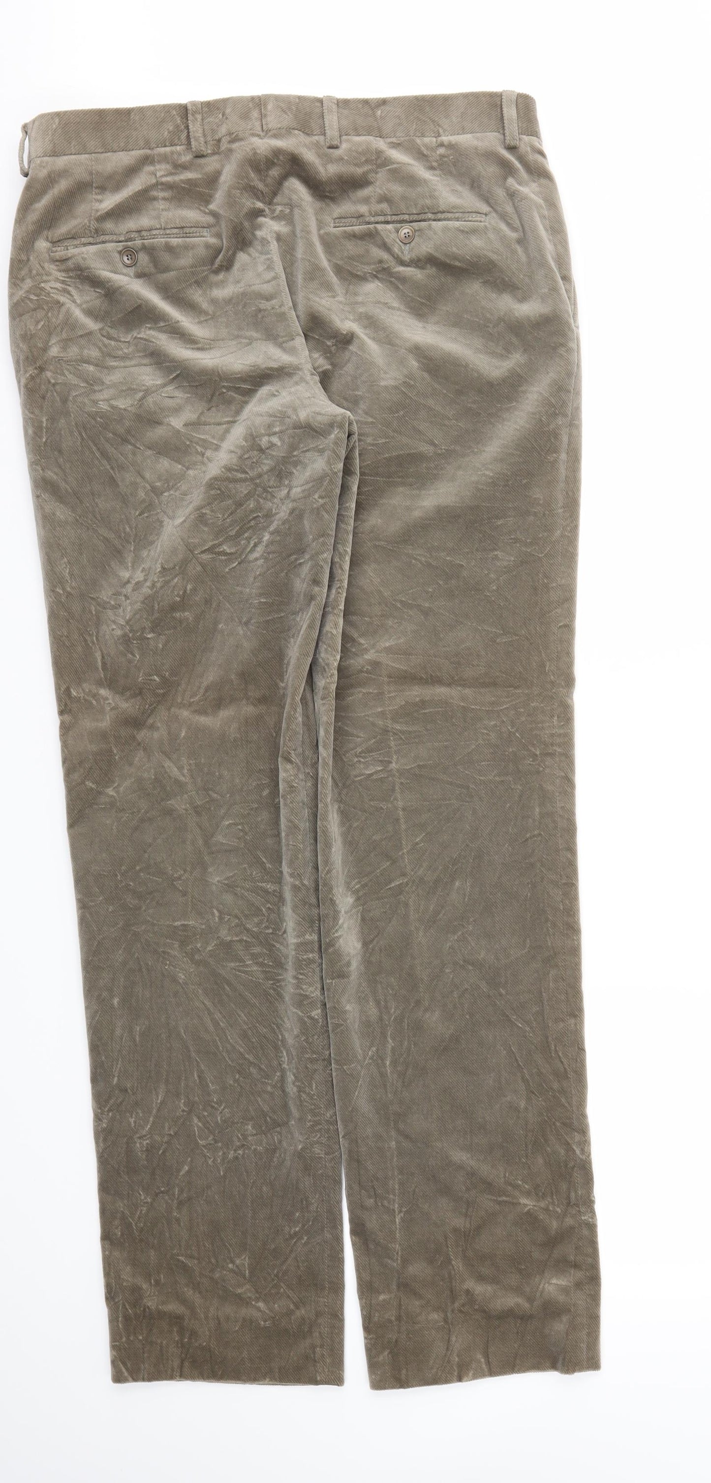 Zara Mens Brown   Trousers  Size 36 L34 in
