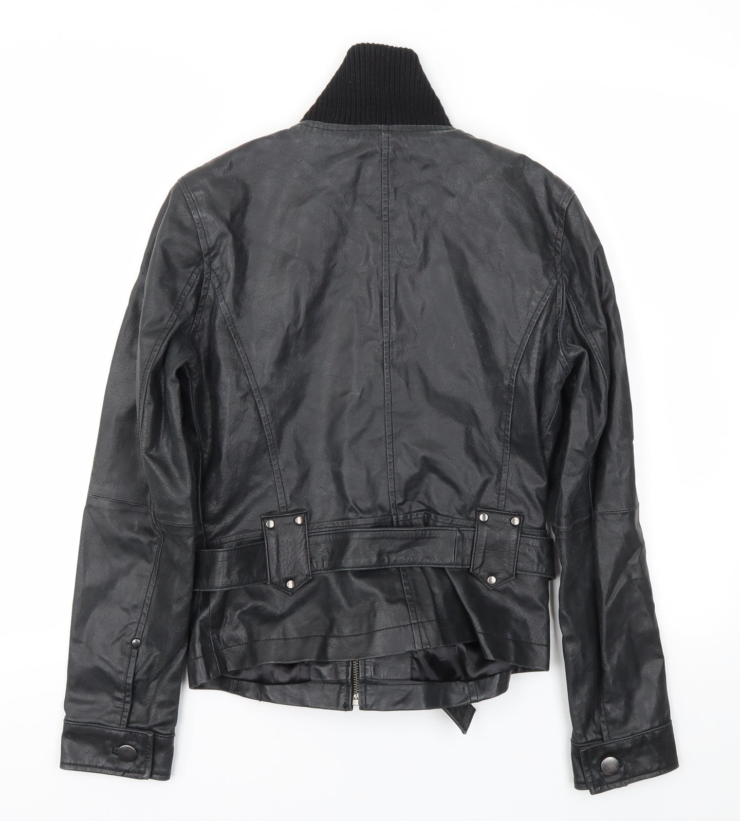 IMAGES Womens Black   Jacket Coat Size 10