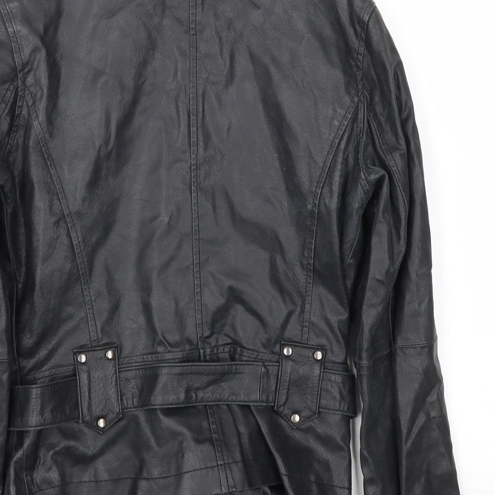 IMAGES Womens Black   Jacket Coat Size 10