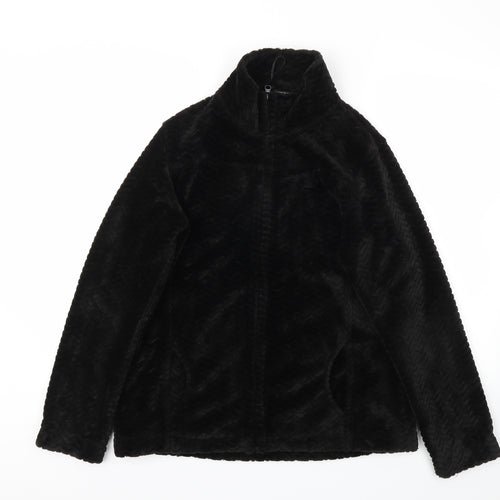 TU Womens Black   Full Zip Sweatshirt Size 14