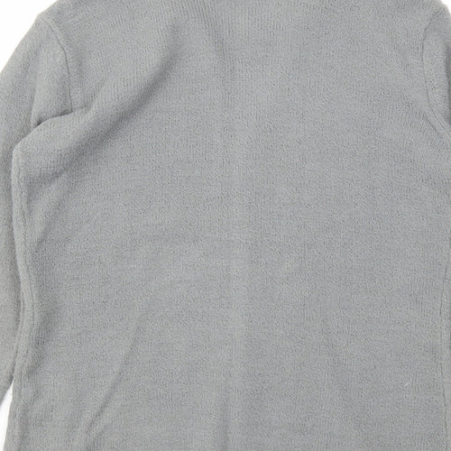 BON MARCHIE Womens Grey   Cardigan Jumper Size M