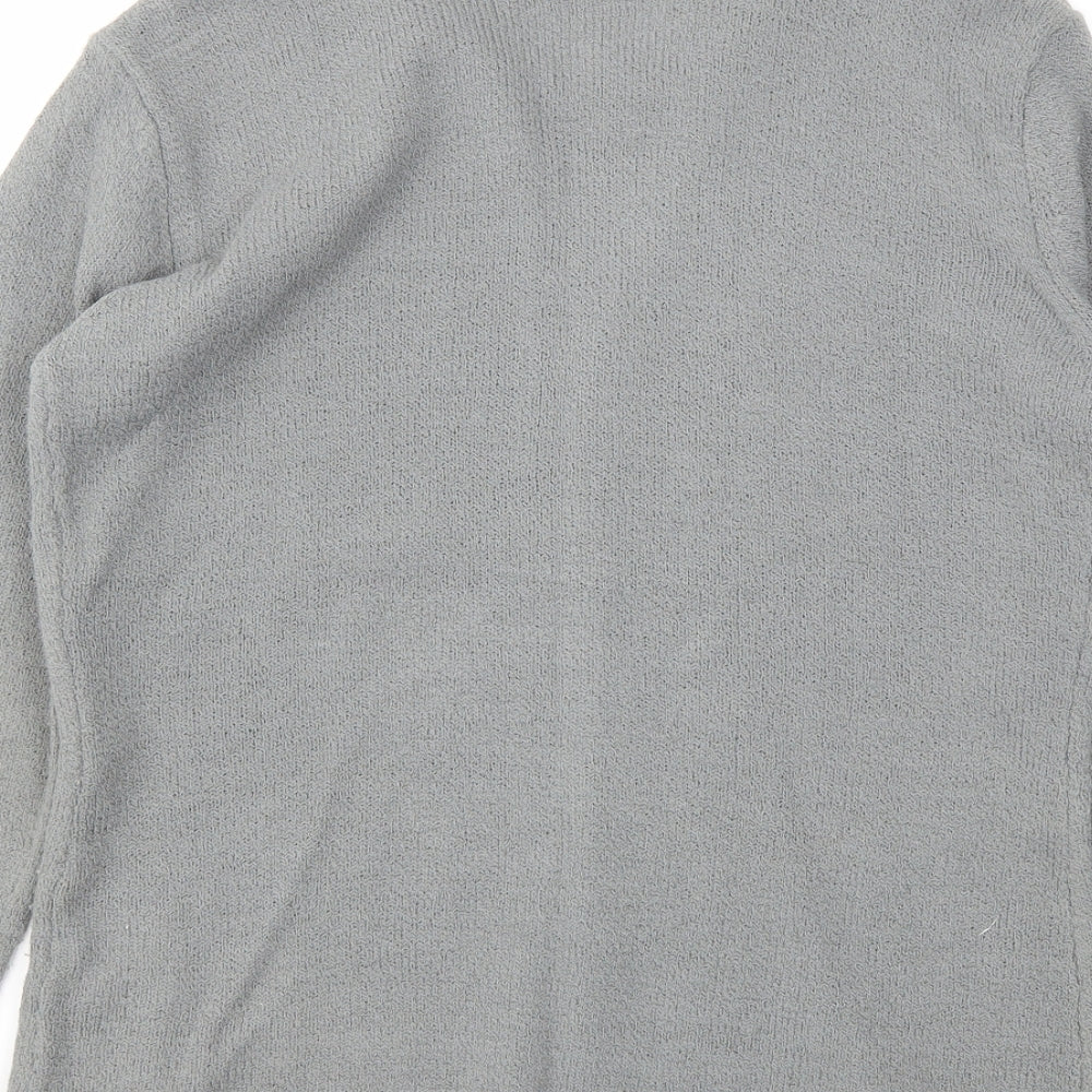 BON MARCHIE Womens Grey   Cardigan Jumper Size M
