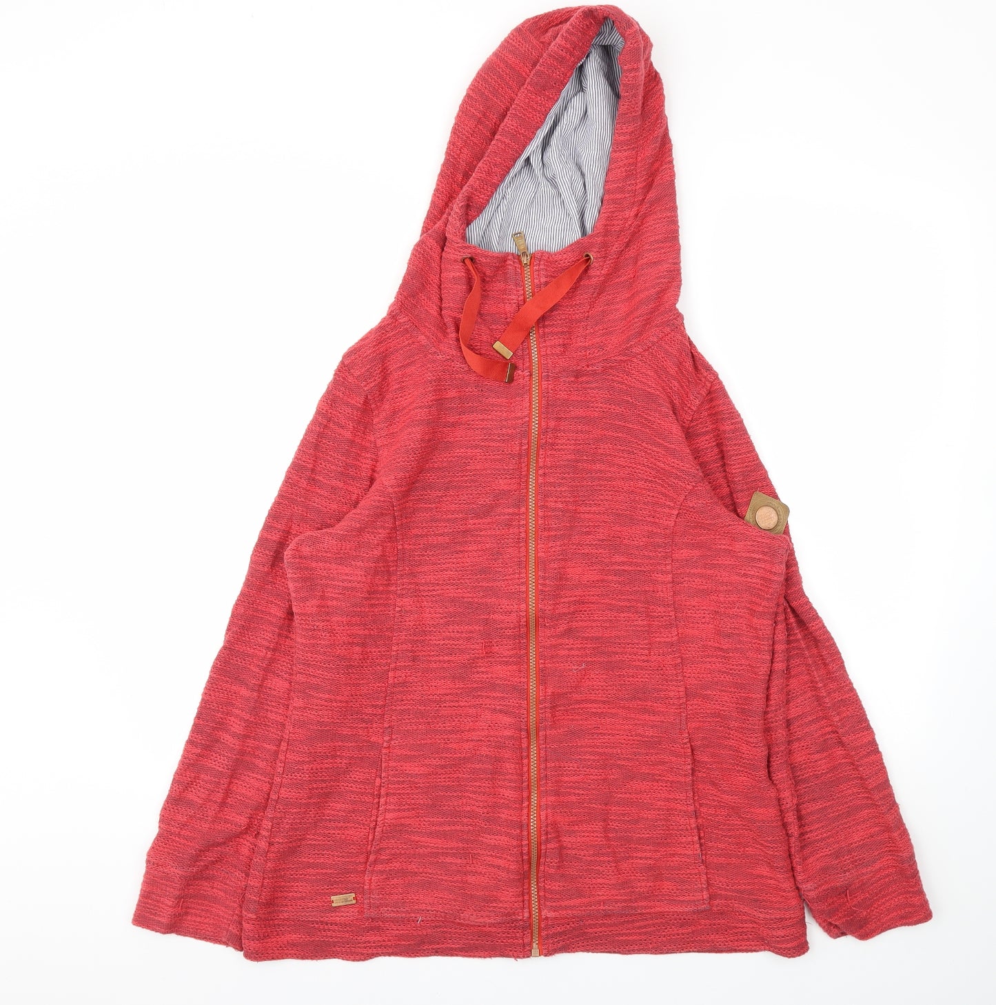 Regatta Womens Red   Full Zip Jumper Size 16