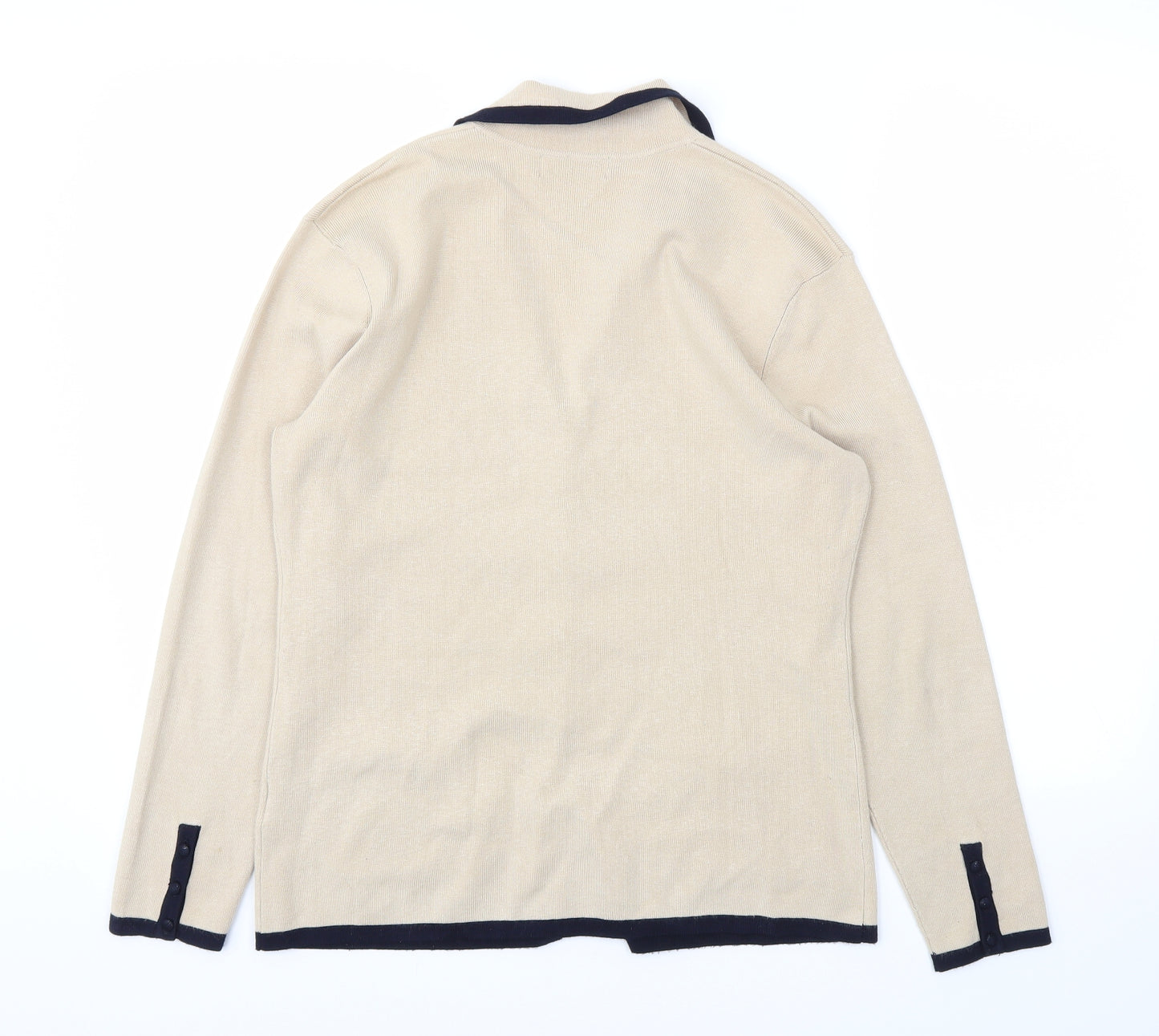 Damart Womens Beige   Cardigan Jumper Size 12