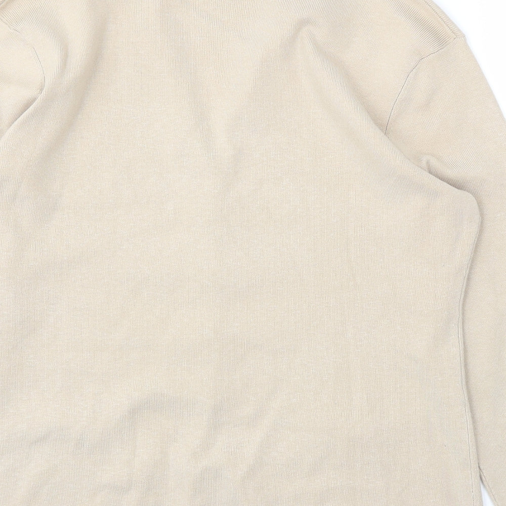 Damart Womens Beige   Cardigan Jumper Size 12