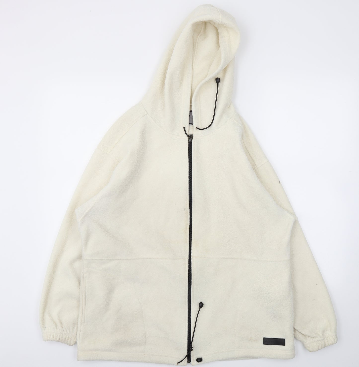 BHS Womens Ivory   Full Zip Jumper Size 8