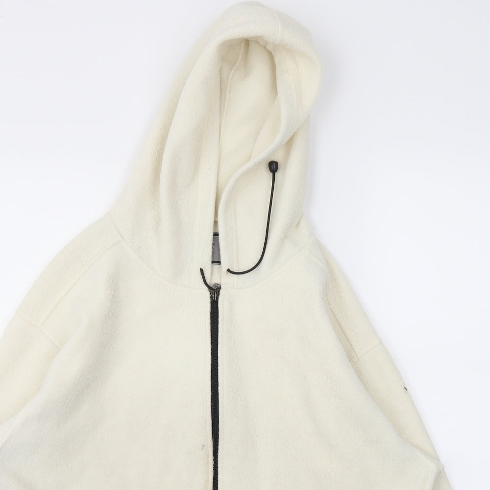BHS Womens Ivory   Full Zip Jumper Size 8