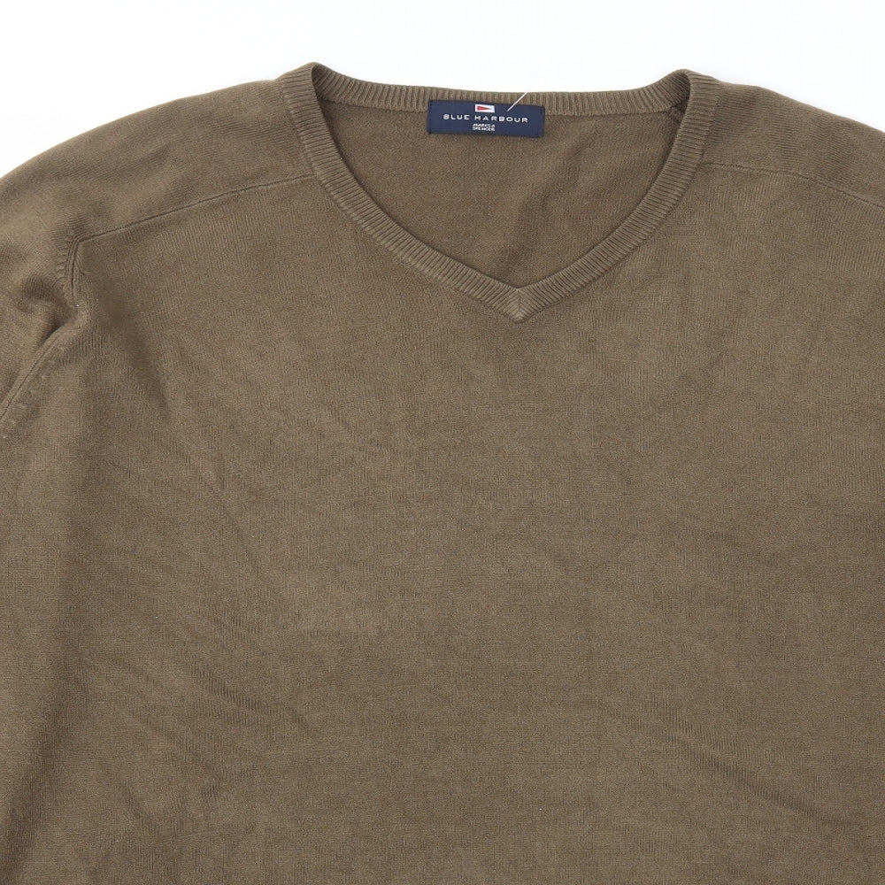 M&S Mens Brown   Pullover Sweatshirt Size L