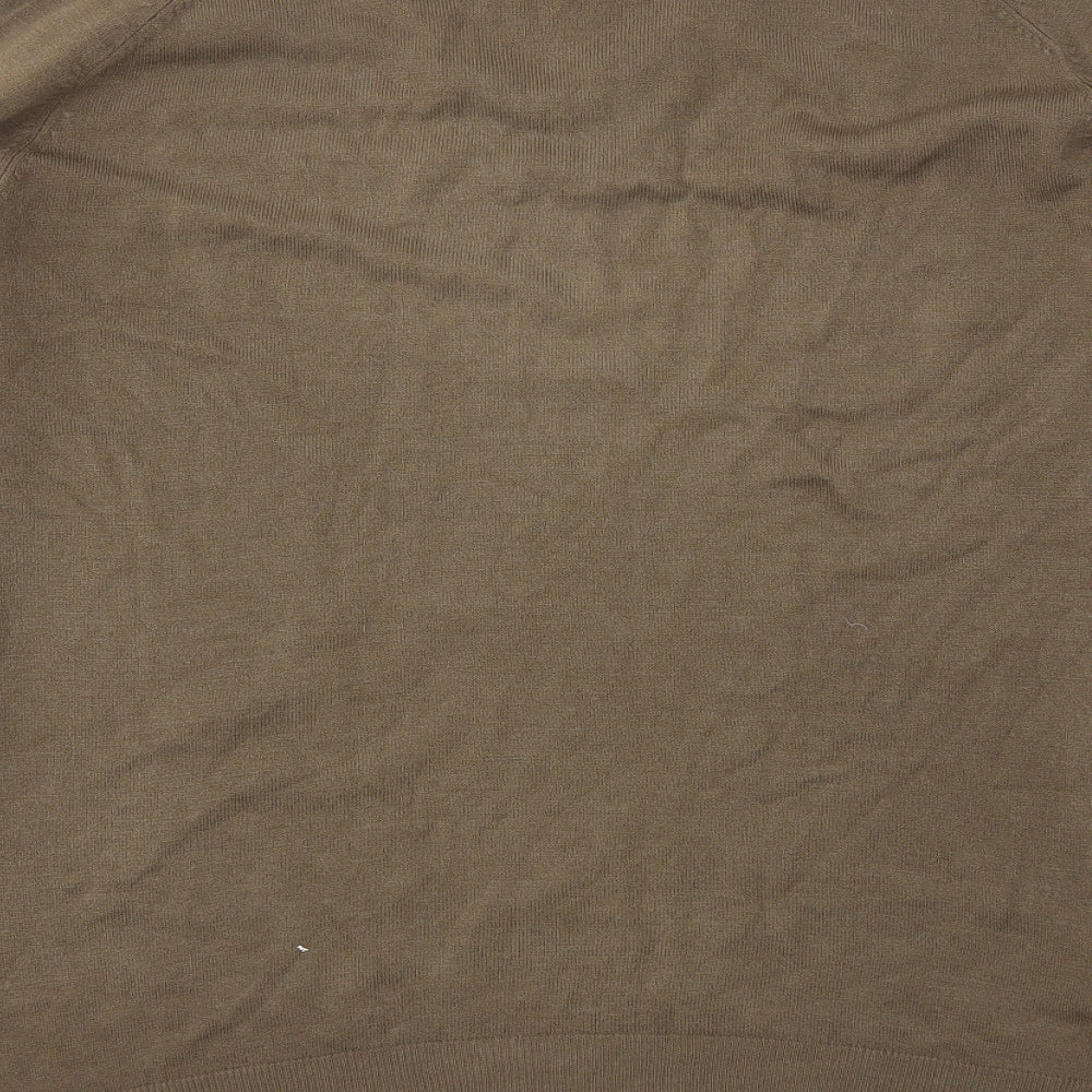 M&S Mens Brown   Pullover Sweatshirt Size L