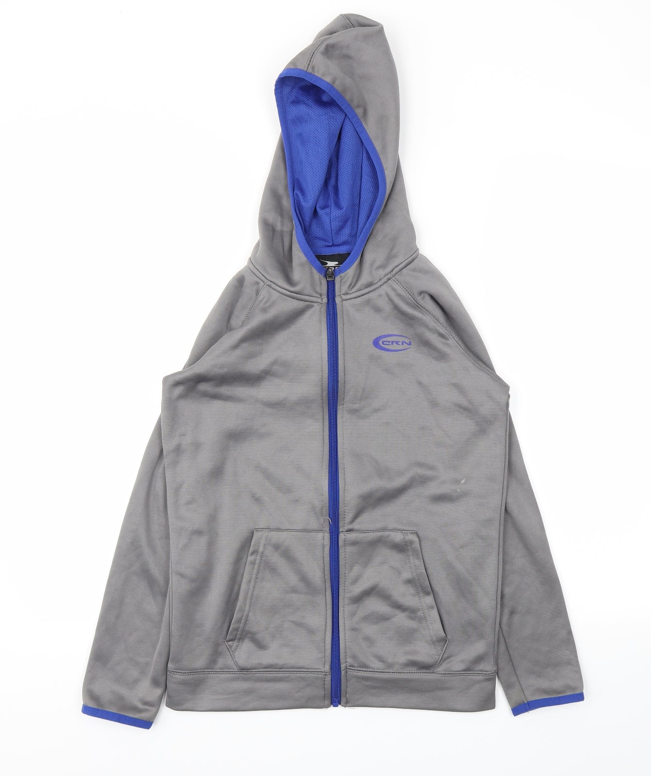 Crane Boys Grey   Full Zip Sweatshirt Size M