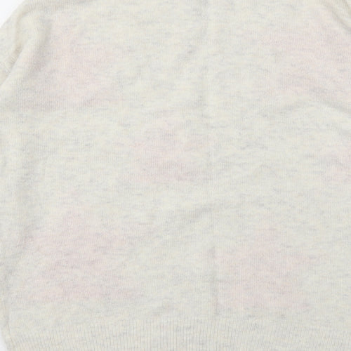 F&F Womens Ivory Argyle/Diamond  Pullover Jumper Size 6