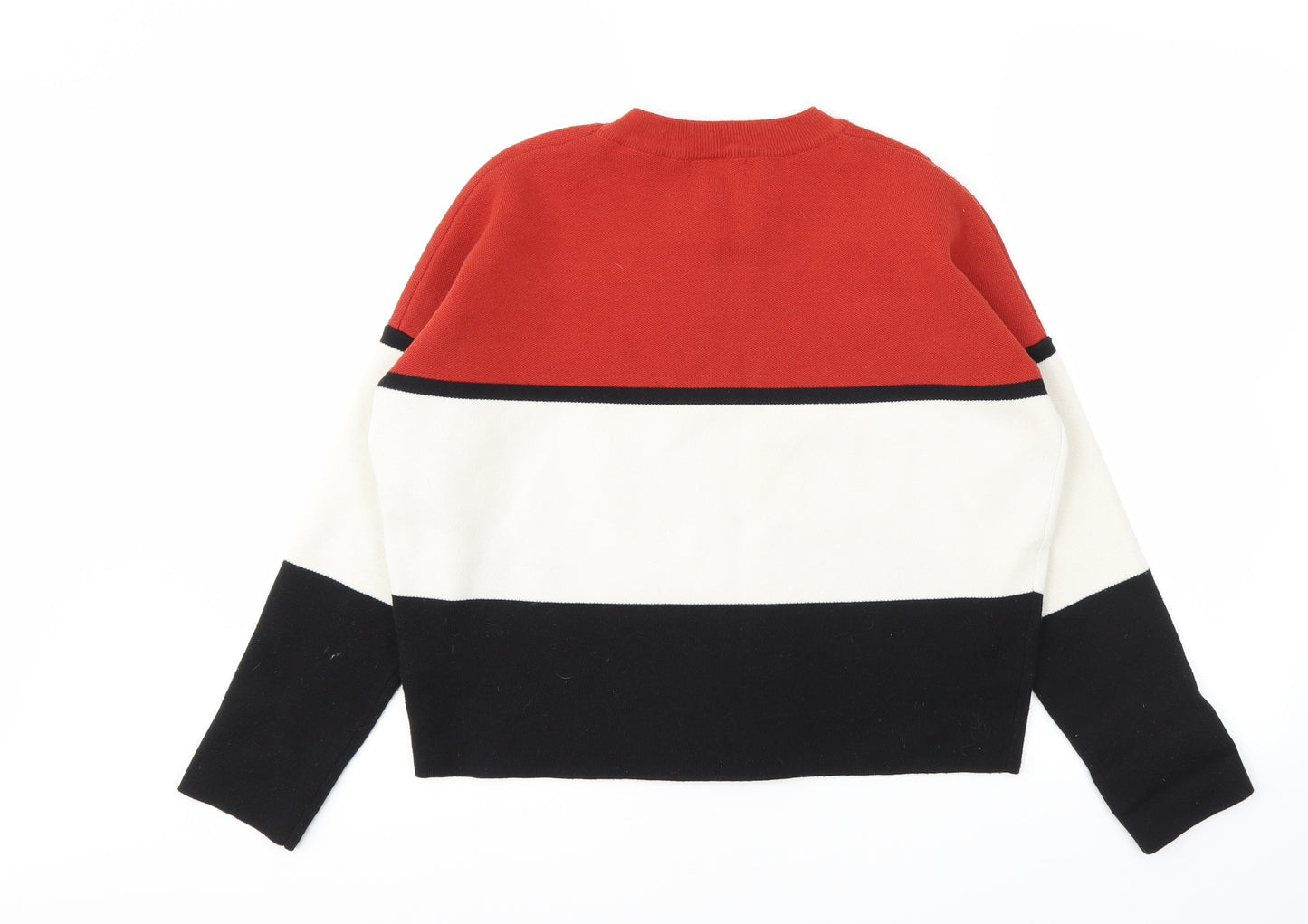 New Look Womens Multicoloured Striped  Pullover Jumper Size S