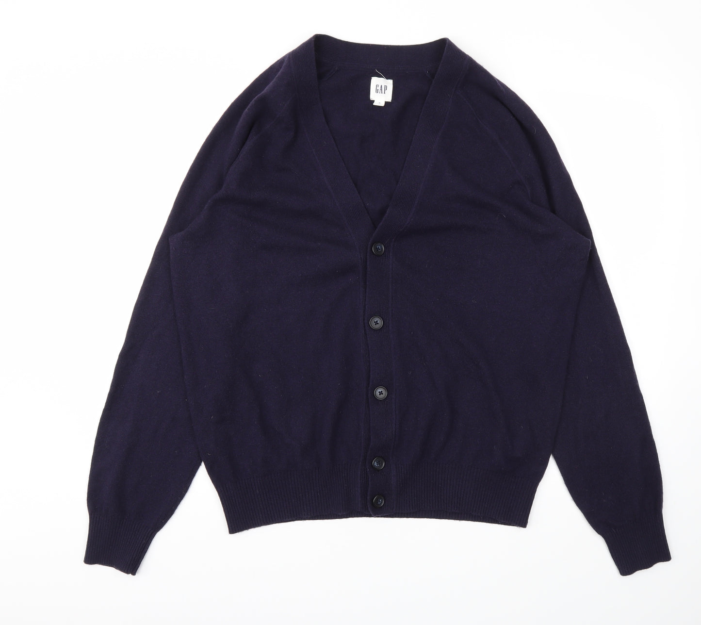 Gap Mens Blue   Cardigan Jumper Size XL