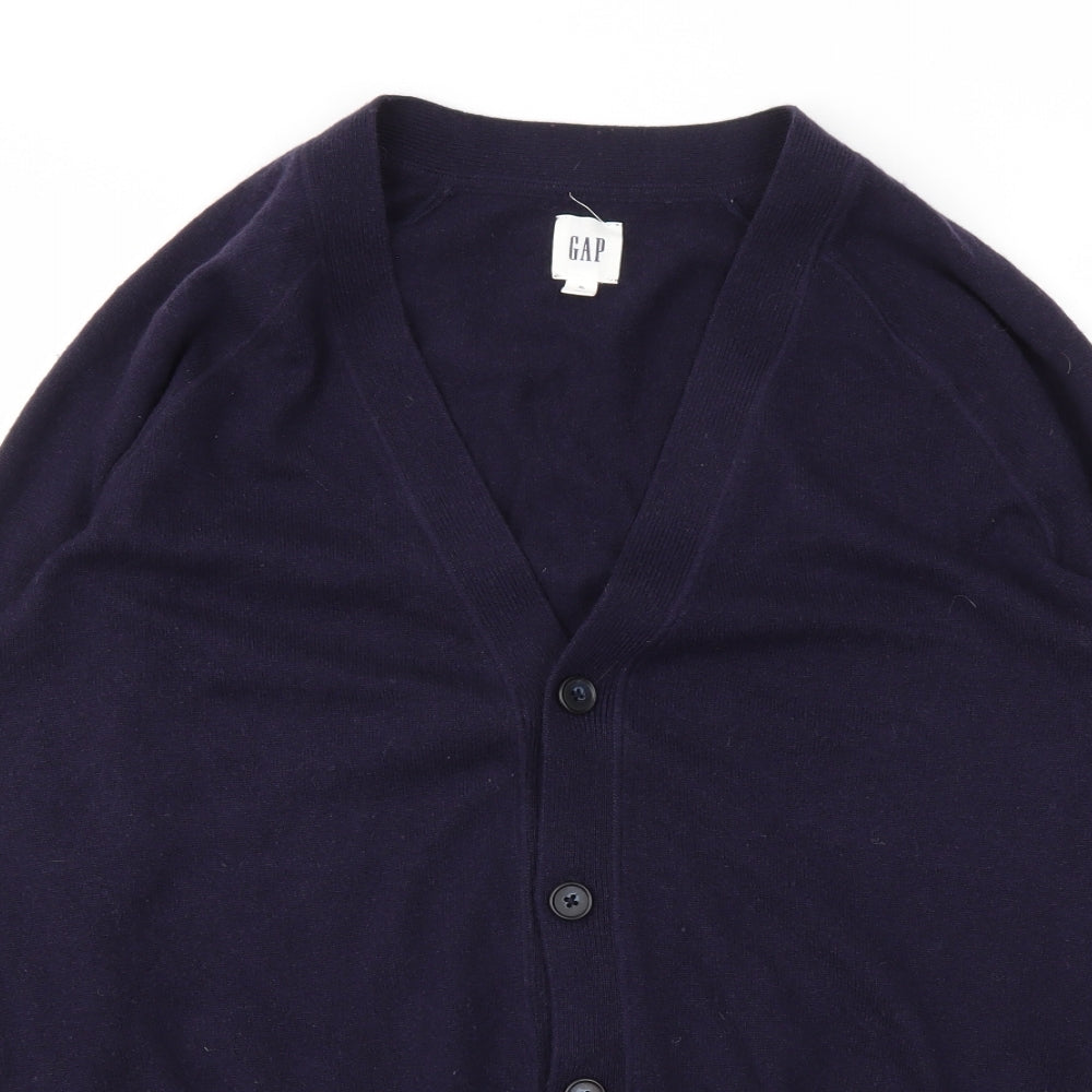 Gap Mens Blue   Cardigan Jumper Size XL