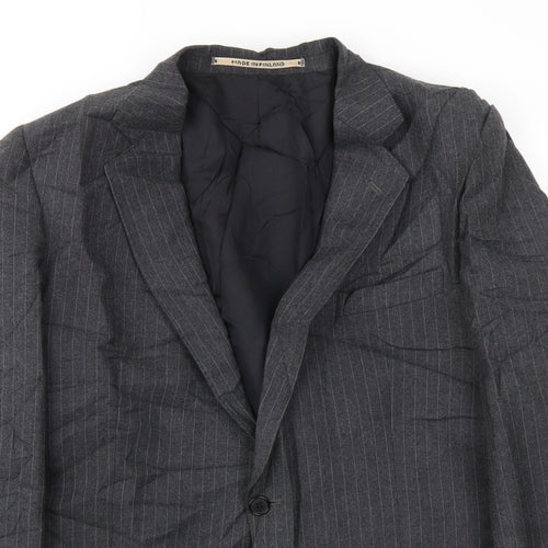 Luhta Mens Grey   Jacket Blazer Size 42