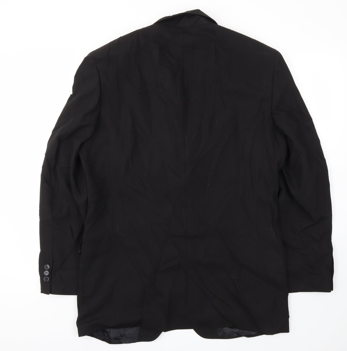 CHALITON GRAY Mens Black   Jacket Blazer Size 40