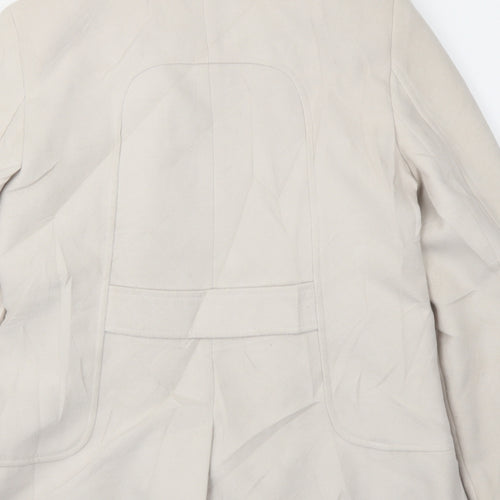 M&Co Womens Ivory   Jacket Coat Size 10