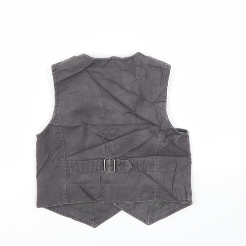NEXT Boys Grey   Basic Jacket Waistcoat Size 4 Years