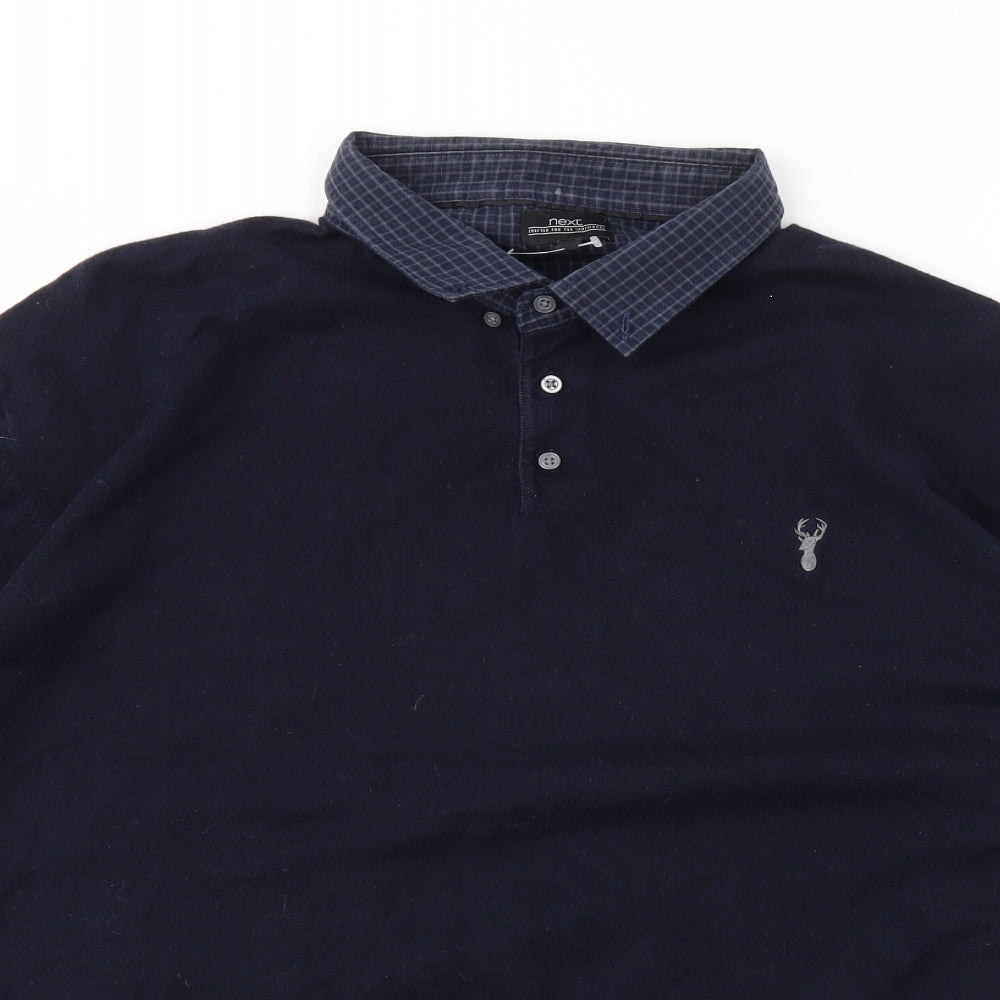NEXT  Mens Blue   Pullover Sweatshirt Size 3XL