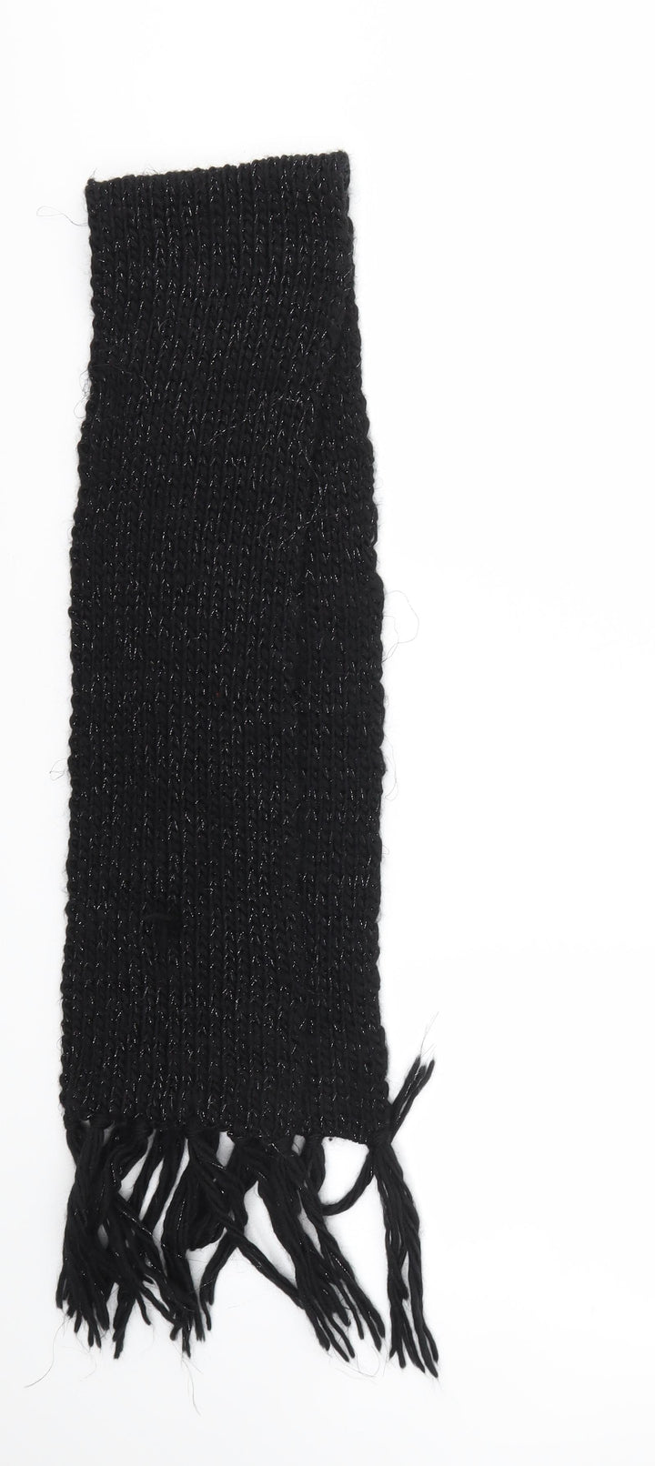 Preworn Womens Black    Scarf