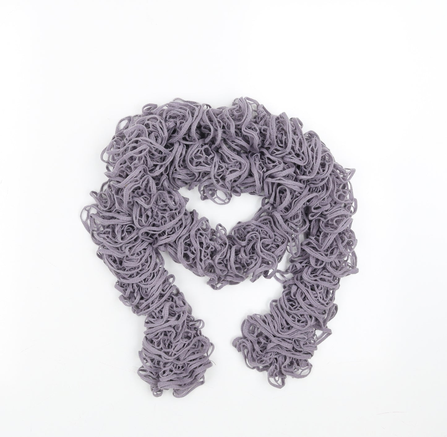 Preworn Womens Purple    Scarf