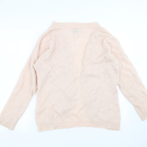 fashion express Womens Pink   Cardigan Jumper Size S