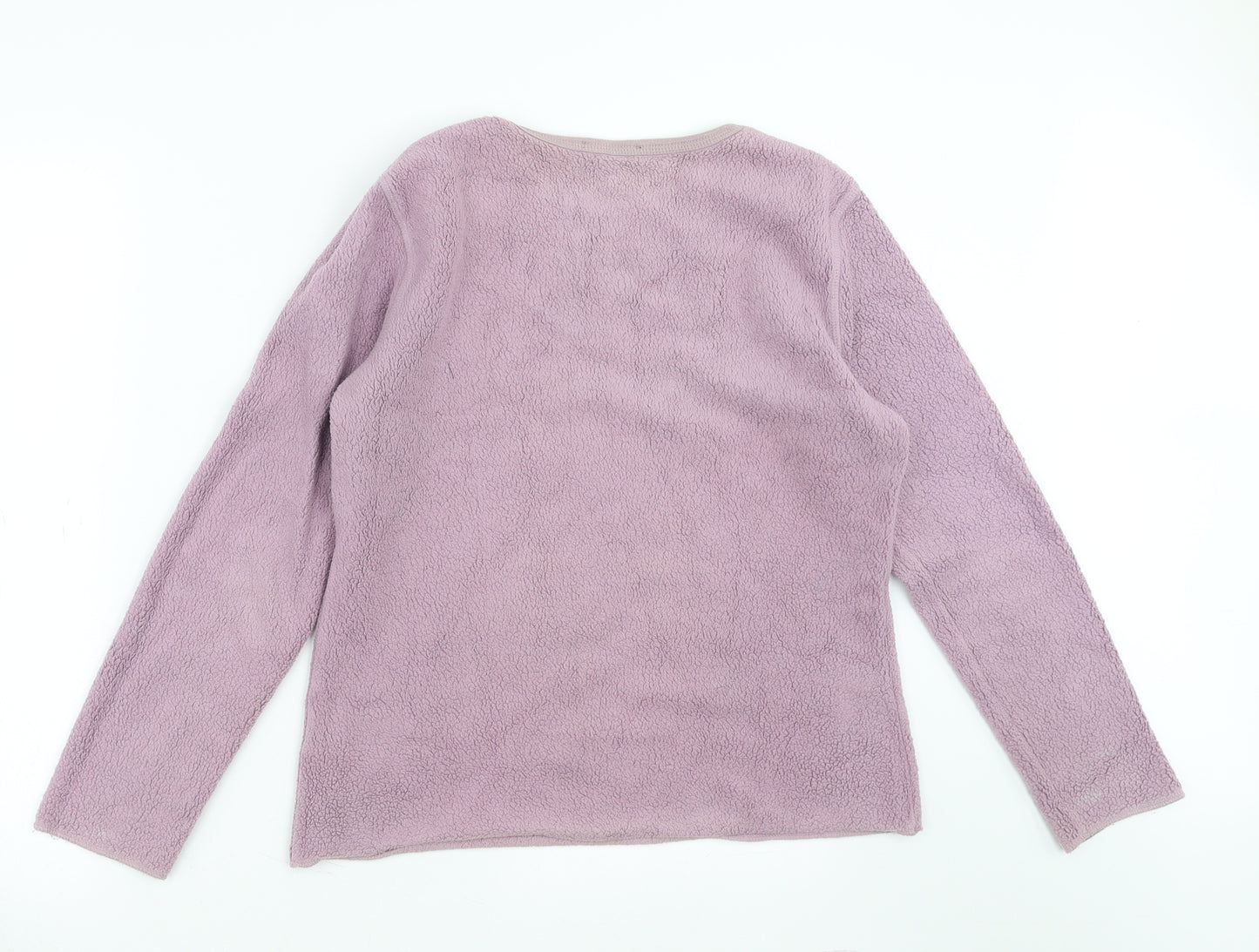 Boden Womens Purple  Fleece Pullover Jumper Size M