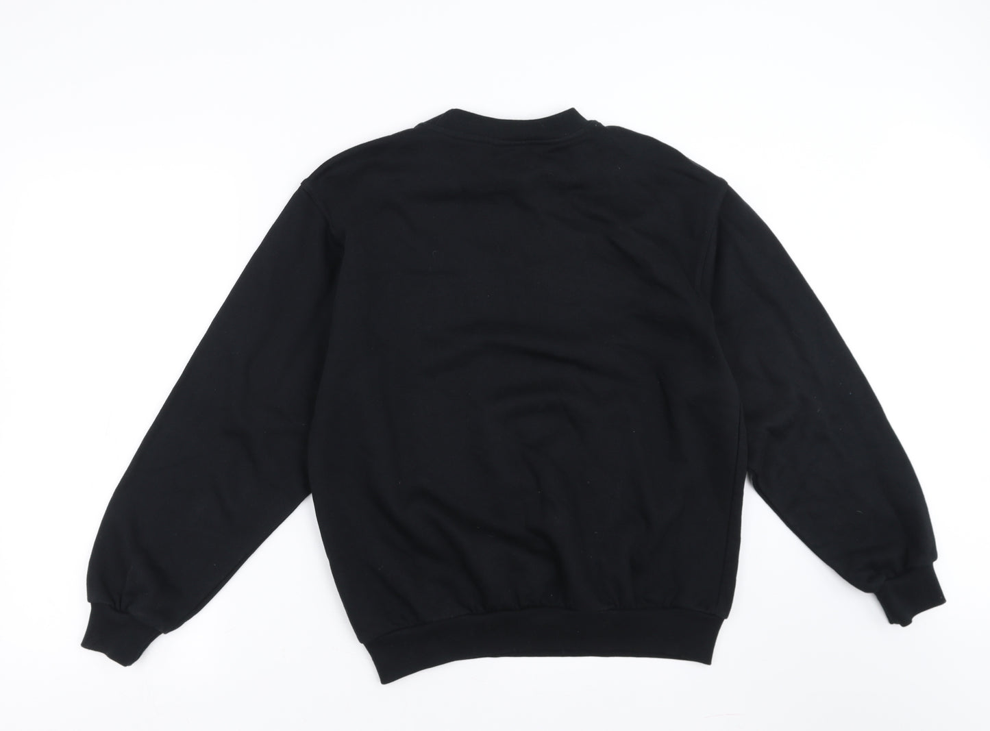PUMA Mens Black   Pullover Sweatshirt Size S