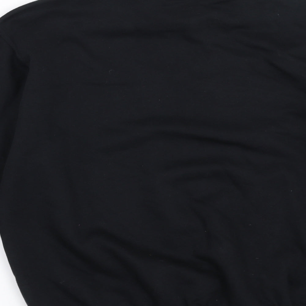 PUMA Mens Black   Pullover Sweatshirt Size S