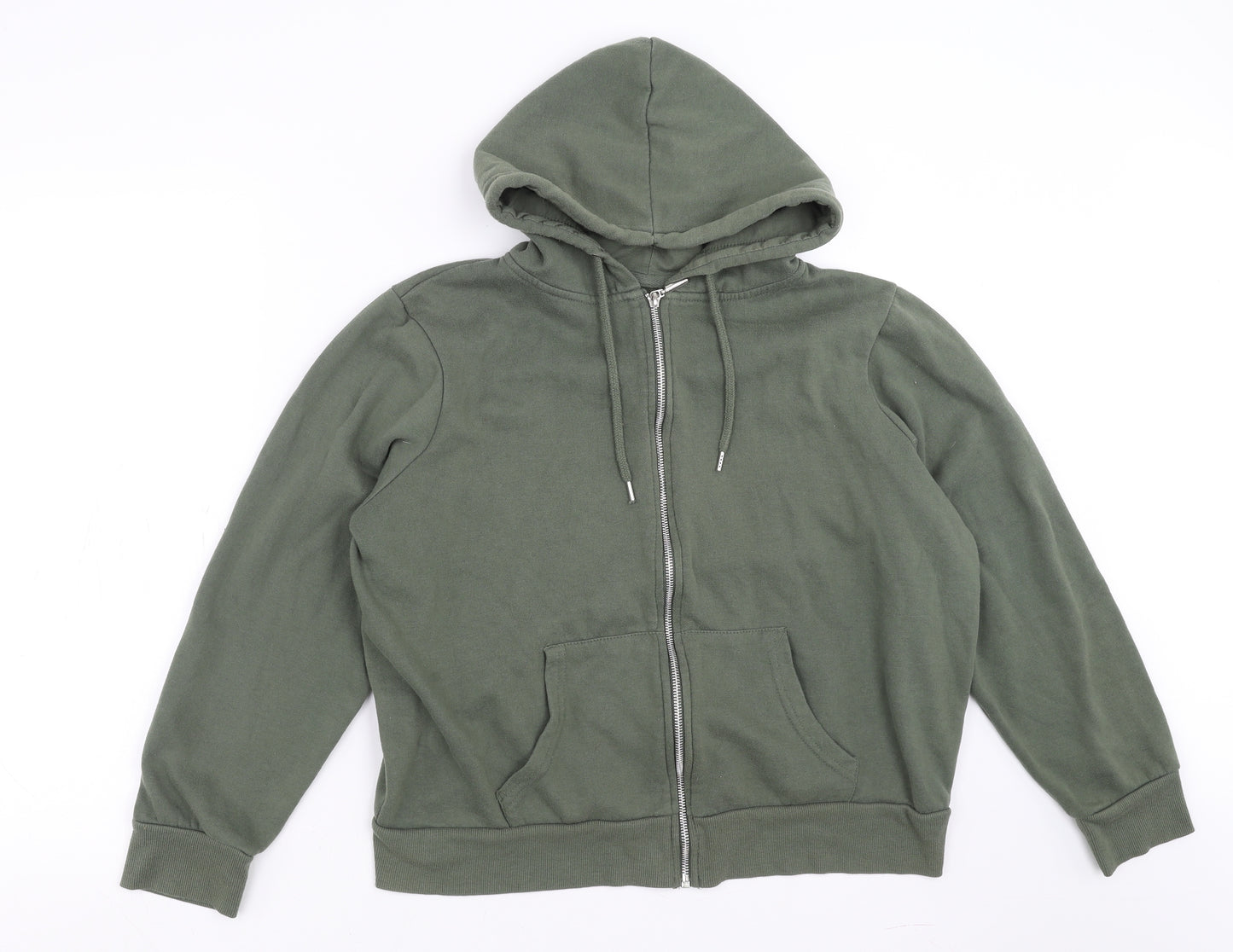 Primark Womens Green   Full Zip Hoodie Size 18